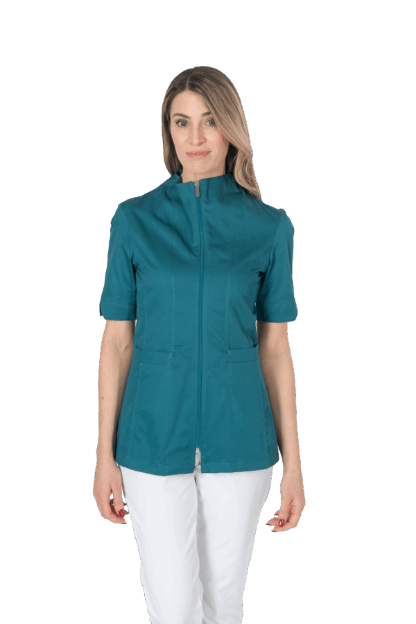 STE06559 Casacca GINEVRA stiro facile stretch