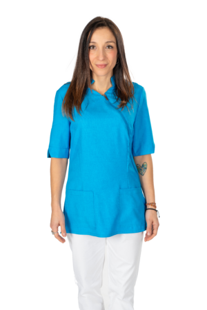Casacca donna ALESSIA no stiro melange